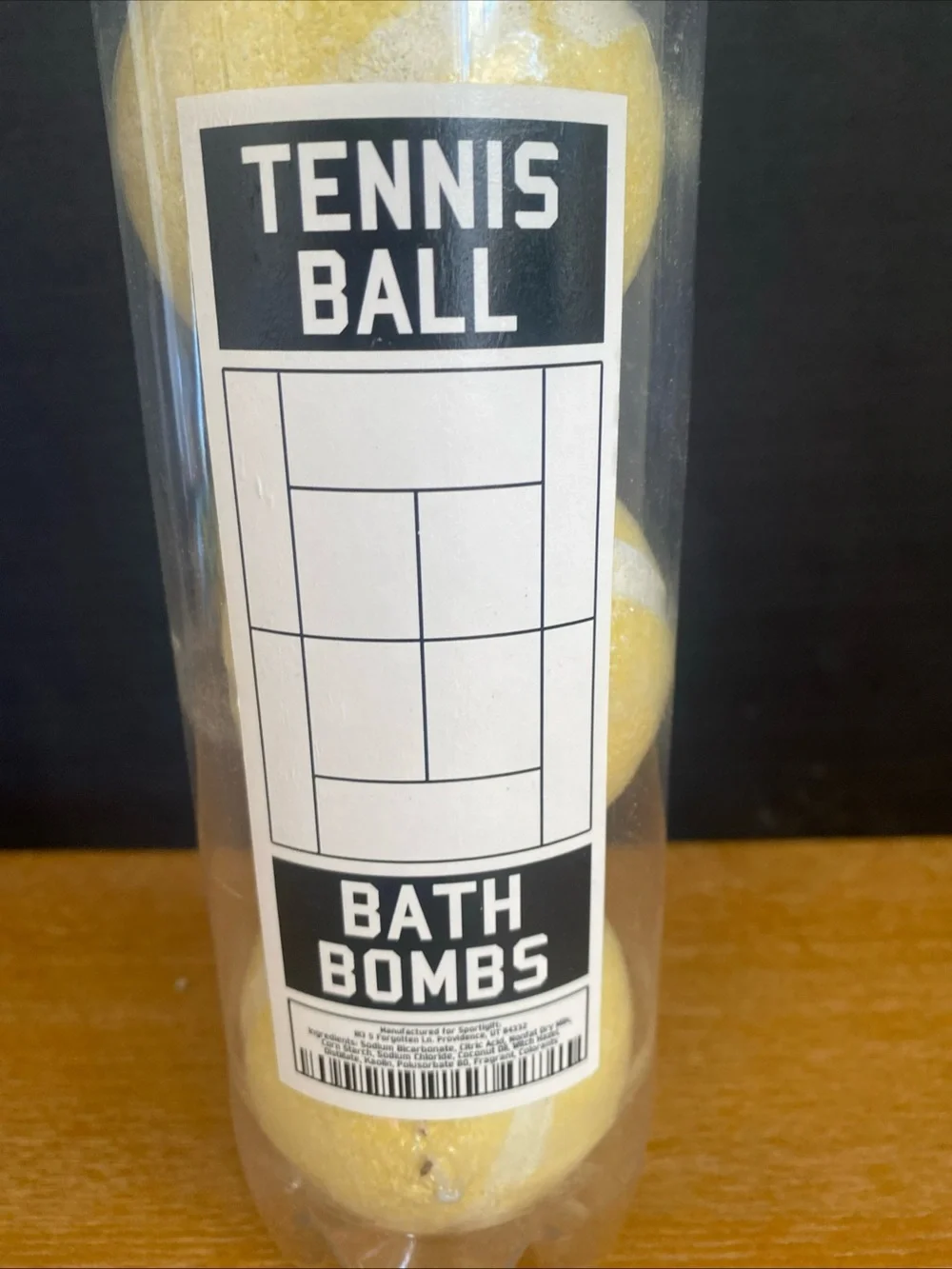 Sportigift yellow tennis
